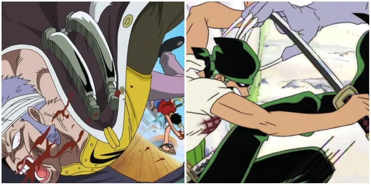 Battles from East Blue Arc in One Piece