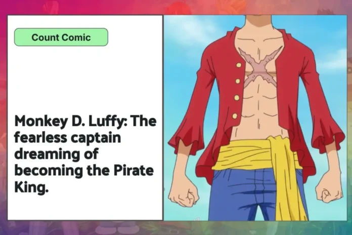 Monkey D. Luffy in Elbaf Arc, showing determination and adventure.